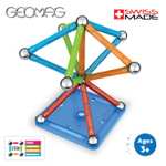 Jeu de constructions magnétiques Geomac Classic - 35 Pièces, Multicolore