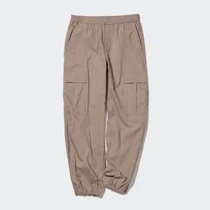 Pantalon Cargo Large, Noir, Naturel, Olive ou Beige (Tailles du 2XS au 2XL)
