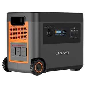 Station électrique portable LANPWR D5-2500 - 2500W / 2160Wh, LifePo4 (Entrepôt EU)