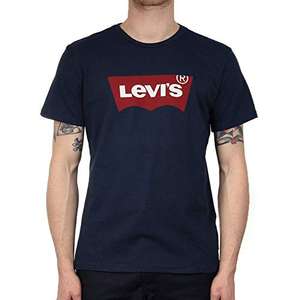 T-shirt Levi's pour Homme - Bleu marine - 100% coton (Tailles XS, S et 3XL)