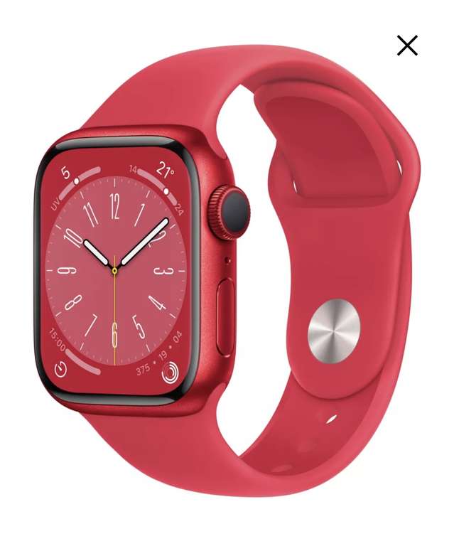 Montre Connectée Apple Watch Série 8 - Rouge, 41mm
