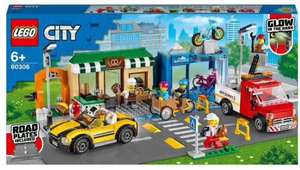Jeu de construction Lego City : la rue commerçante n°60306