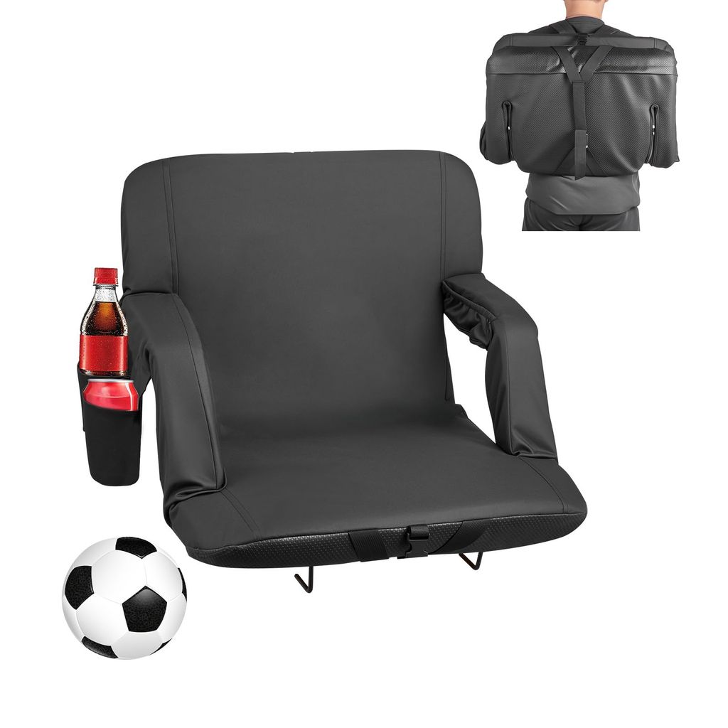 Siège de stade large Vevor avec accoudoir et support dorsal et porte gobelet