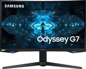 Écran PC incurvé 27" Samsung Odyssey G7 - WQHD, LED VA, 240 Hz, 1 ms, FreeSync Premium Pro (frontaliers Belgique)