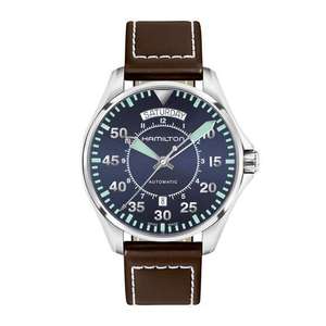 Sélection de montre en promotion en promotion - Ex: Hamilton Khaki Aviation Pilot Day Date Auto (stylos-montres.fr)