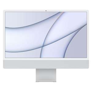 PC tout-en-un 24" Apple iMac - Retina 4.5K (4480 x 2520), Apple M1, RAM 8 Go, 256 Go, Thunderbolt 4 (Via 150€ fidélité + 100€ bon d'achat)