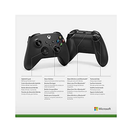 Manette sans fil Microsoft Xbox - Divers coloris