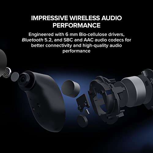 Ecouteurs intra-aural True Wireless Creative Sensemore Air - technologie Sensemore, suppression active bruit, Bluetooth 5.2 (vendeur tiers)