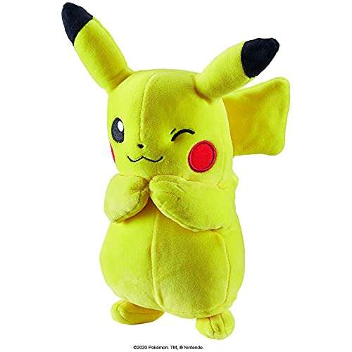 Peluche Pokemon Pikachu (2022) –95245, Multicolore, 20 cm
