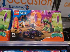 Sélection de Lego City/Stuntz en Promotion - Ex: Lego City (60339) - Stuntz L’Arène de Cascade avec Double Looping - Saint-Louis (68)