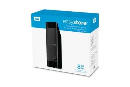 Disque dur externe WD EASY STORE 3,5' - 8 To