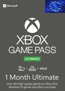 [Anciens et nouveaux comptes] Abonnement de 1 mois au Xbox Game Pass Ultimate (Code non cumulable)