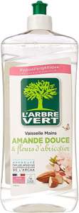 Liquide vaisselle L'Arbre Vert Amande douce/Fleurs d'abricotier - 750ml, Hypoallergénique (via abonnement)