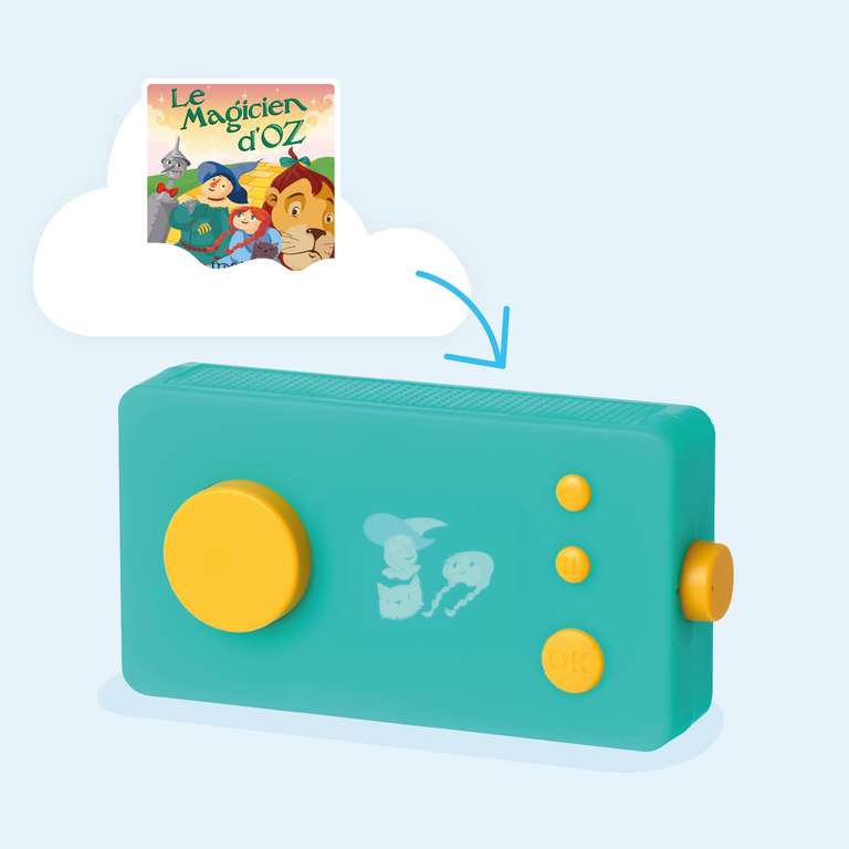 Conteuse Lunii Sans écran Conteuse Lunii – Coffret Aventures Fantastiques, 100 Histoires Interactives, Fabriqué En France, 3-8 Ans