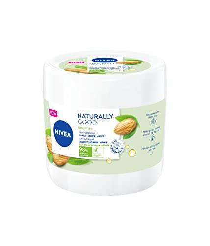 Crème multi-usage pour toute la famille Nivea Naturally Good Family Care (1 x 450 ml)