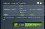 Vampire Survivors Sur PC (Dématérialisé)