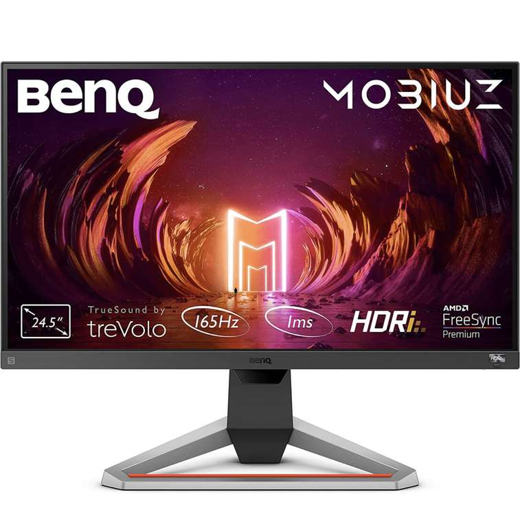Écran PC 24.5" BenQ Mobiuz EX2510S - Full HD, Dalle IPS, 165 Hz, HDR, 1 ms, FreeSync Premium