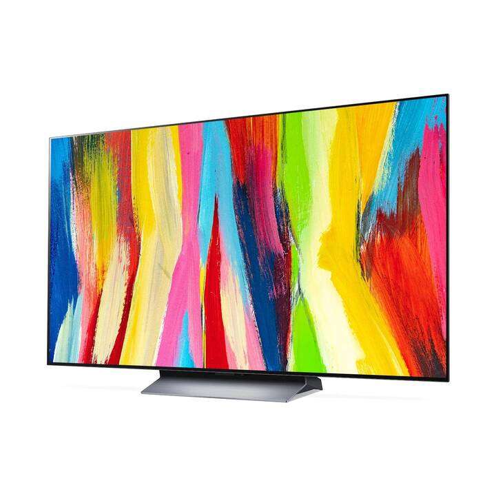 TV 55" LG OLED55C2 - OLED Evo, 4K UHD, 120 Hz, HDR, Dolby Vision IQ, HDMI 2.1, VRR & ALLM, FreeSync Premium / G-Sync (Frontaliers Suisse)