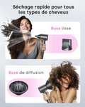 Sèche Cheveux Ionique avec Diffuseur Bopcal - 120000rpm (Vendeur Tiers - Via coupon)