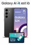 Smartphone 6.2" Samsung Galaxy S24 128Go + Tablette 11" Galaxy Tab A9+ 128Go (Via bonus reprise de 200€ + ODR de 100€ + Formulaire)