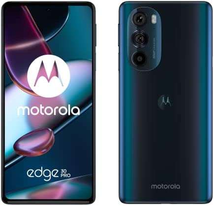 Smartphone 6,7" Motorola Edge 30 Pro 5G, FHD+ OLED, Max Vision, 144Hz, Snapdragon 8 Gen 1, 12 Go RAM , 256 go SSD, 50Mp