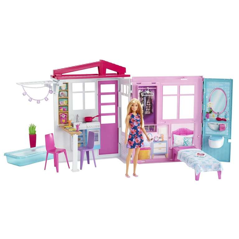 Maison Transportable Barbie (via 27.93€ sur la carte)