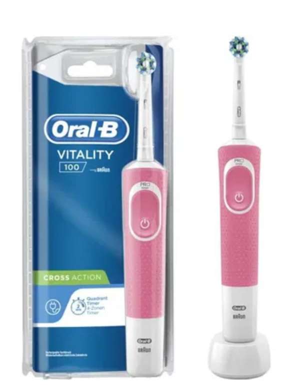 Brosse à dents électrique Oral-B Vitality 100 - Rose