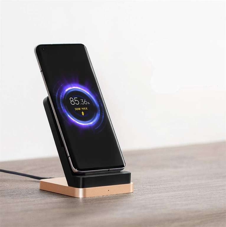 Chargeur sans fil avec stand Xiaomi Wireless - Charge Qi, 55W, Dissipation thermique silencieuse