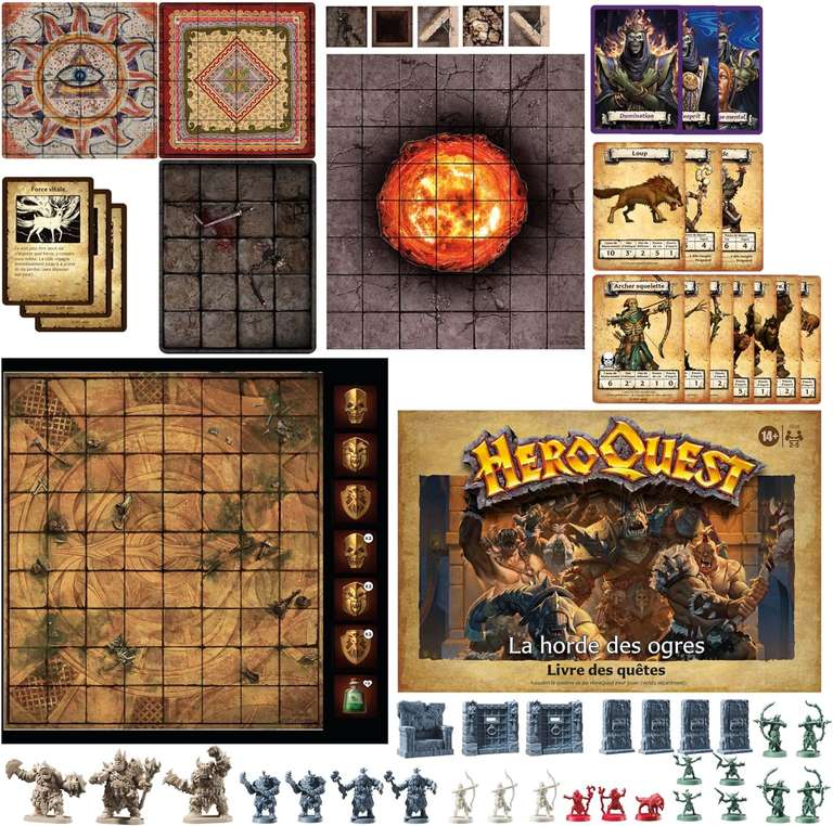 Extension de jeu pour Heroquest : La horde des Ogres