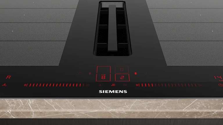 Plaque induction aspirante Siemens EX875LX67E IQ700 (via ODR 300€)