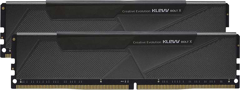 Kit Mémoire RAM DDR4 Klevv Bolt X 32 Go (2 x 16 Go) - 3600 MHz, CL18 (KD4AGU880-36A180U) + 25€ à cagnotter pour les CDAV