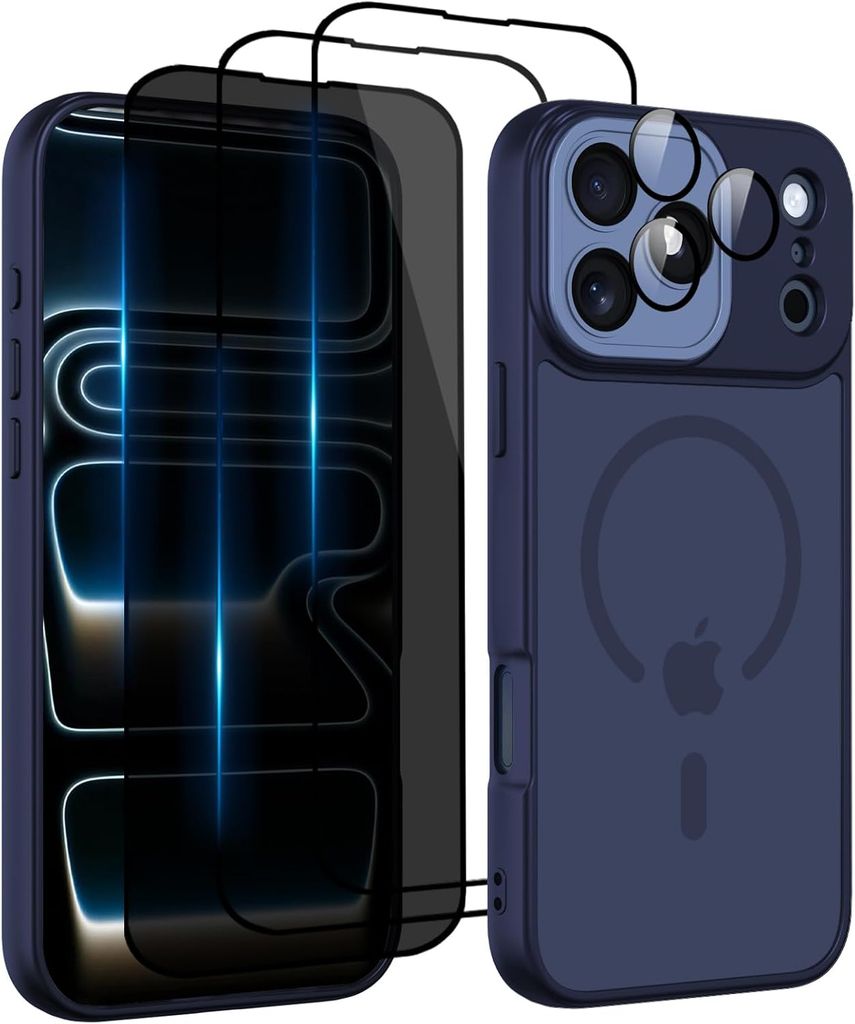 Coque Nupcknn - avec 3 Verres Trempés, pour iPhone 17 Pro Max (Vendeur Tiers)