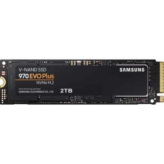 SSD interne M.2 NVMe Samsung 970 EVO Plus - 2 To