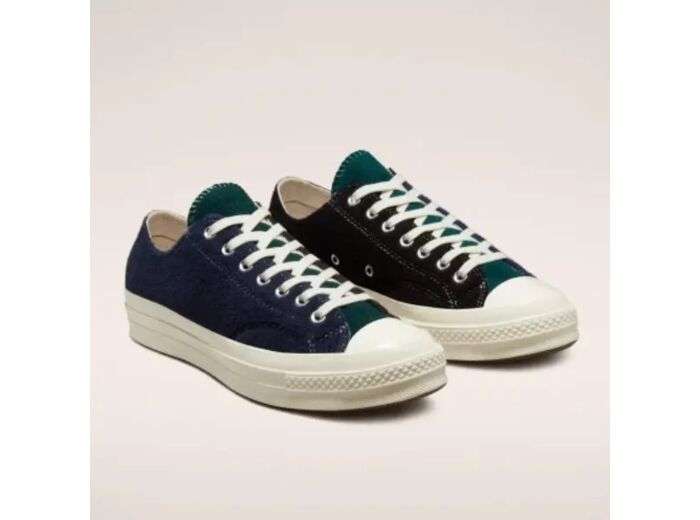 Baskets Converse Chuck 70 Ox Black Blue Green Plusieurs Tailles