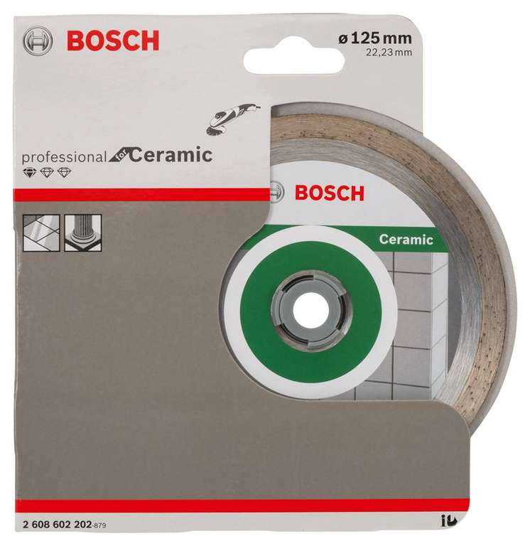 Disque à tronçonner diamanté Bosch Standard Ceramic 125
