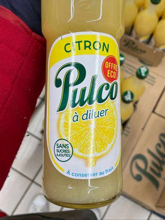 Bouteille de Pulco Citron 70 cl (DLUO 05/03/23) - Servon (77)