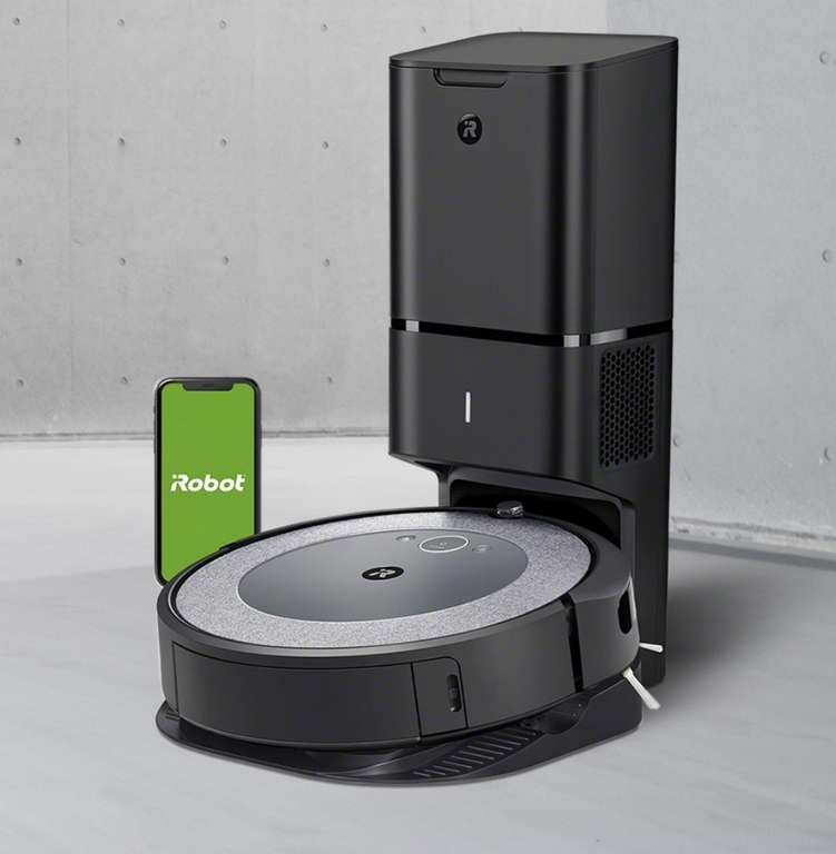 Pack aspirateur robot Roomba i3 avec son système d’autovidage Clean Base