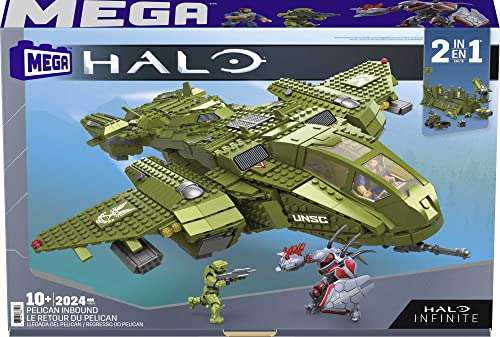 Jeu Mega Construx Halo Infinite - Le retour du Pelican 2-en-1