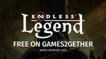 Endless Legend sur PC Gratuit (Dématérialisé - Steam) - amplitude-studios.com