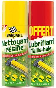 Lot Promo Nettoyant Résine + lubrifiant Bardahl offert