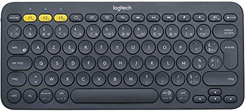 Logitech K380 Pour MAC - Clavier Bluetooth Multidispositif, Compact Et  Plat, Easy-Switch Jusqu'à 3 Appareils, - Prix pas cher