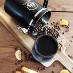 Boite à café inoxydable Barvivo - valve Co2 et cadran dateur + cuillère doseuse (via coupon - vendeur tiers)