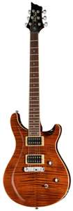 Guitares électriques Harley Benton CST-24 Amber Stripes 70th anniversary