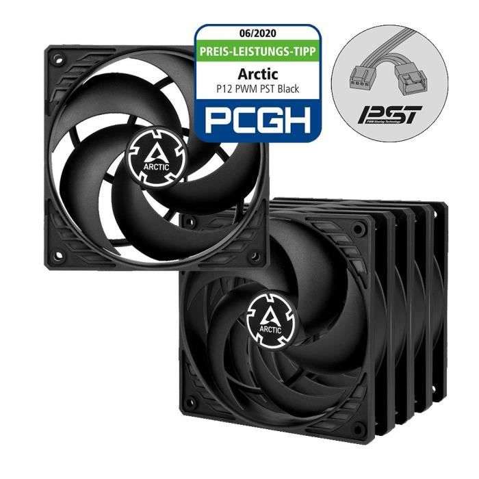 Lot de 5 ventilateurs PC Arctic P12 PWM PST Value Pack