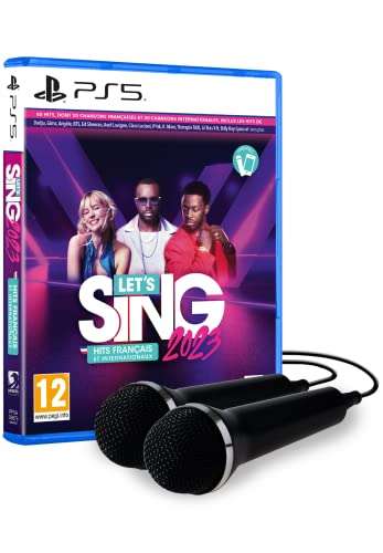 Let’s Sing 2023 avec 2 micros sur PS5