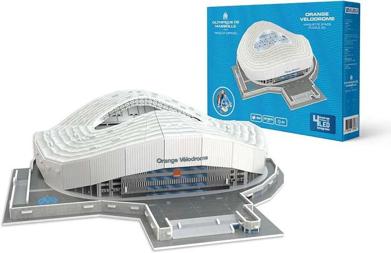 Puzzle 3D - Stade Vélodrome Marseille - Super U Mareil-en