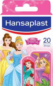 Boite de 20 Pansements Hansaplast Disney Princess , Pansements stériles prédécoupés pour enfants