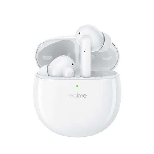 Ecouteurs sans fil avec annulation du bruit active Realme Buds Air Pro - Blanc, Bluetooth
