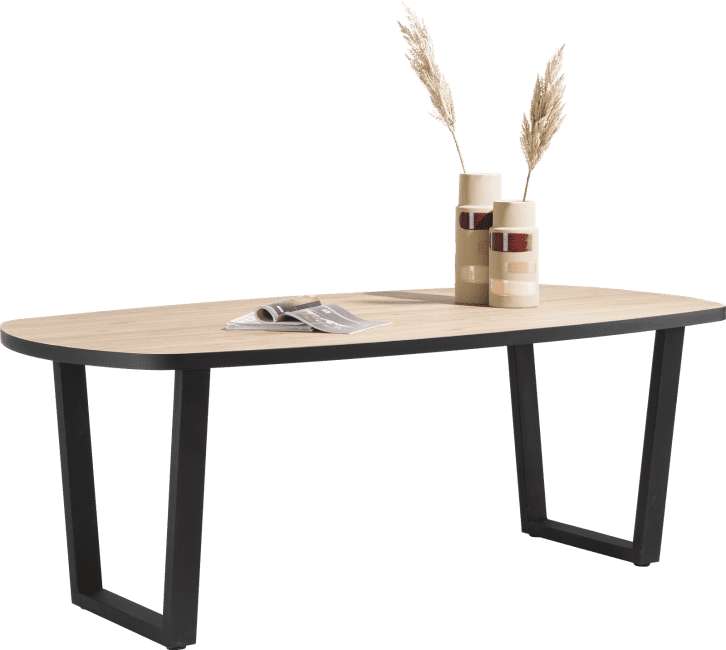 Table Ovale Avalox - 240x110 cm (Via retrait magasin - heth.fr)