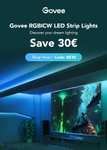 Kit boitier de synchronisation Govee AI Gaming Sync Box et Bande LED Strip Light pour TV 55-65"